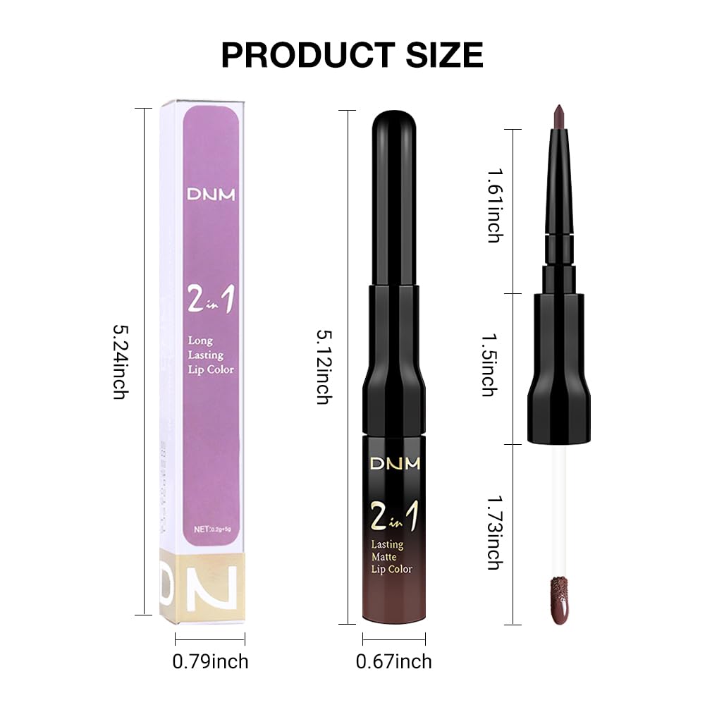 The Kaely 2-in-1 Mauve Metallic Lip & Liner: Arctic Shimmer Edition