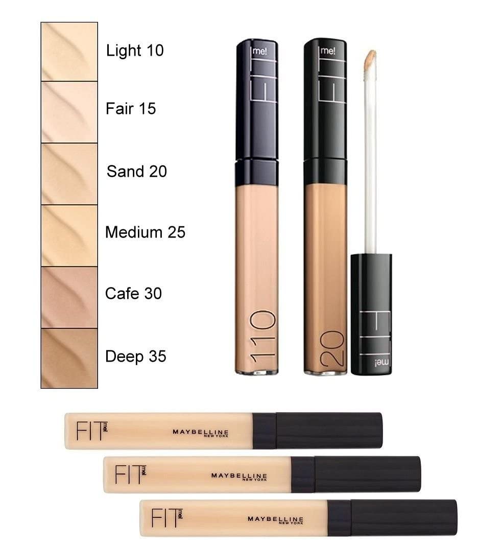 The Natural Perfection Set: Maybelline Fit Me Concealer & 8-Piece Pro Brush Kit