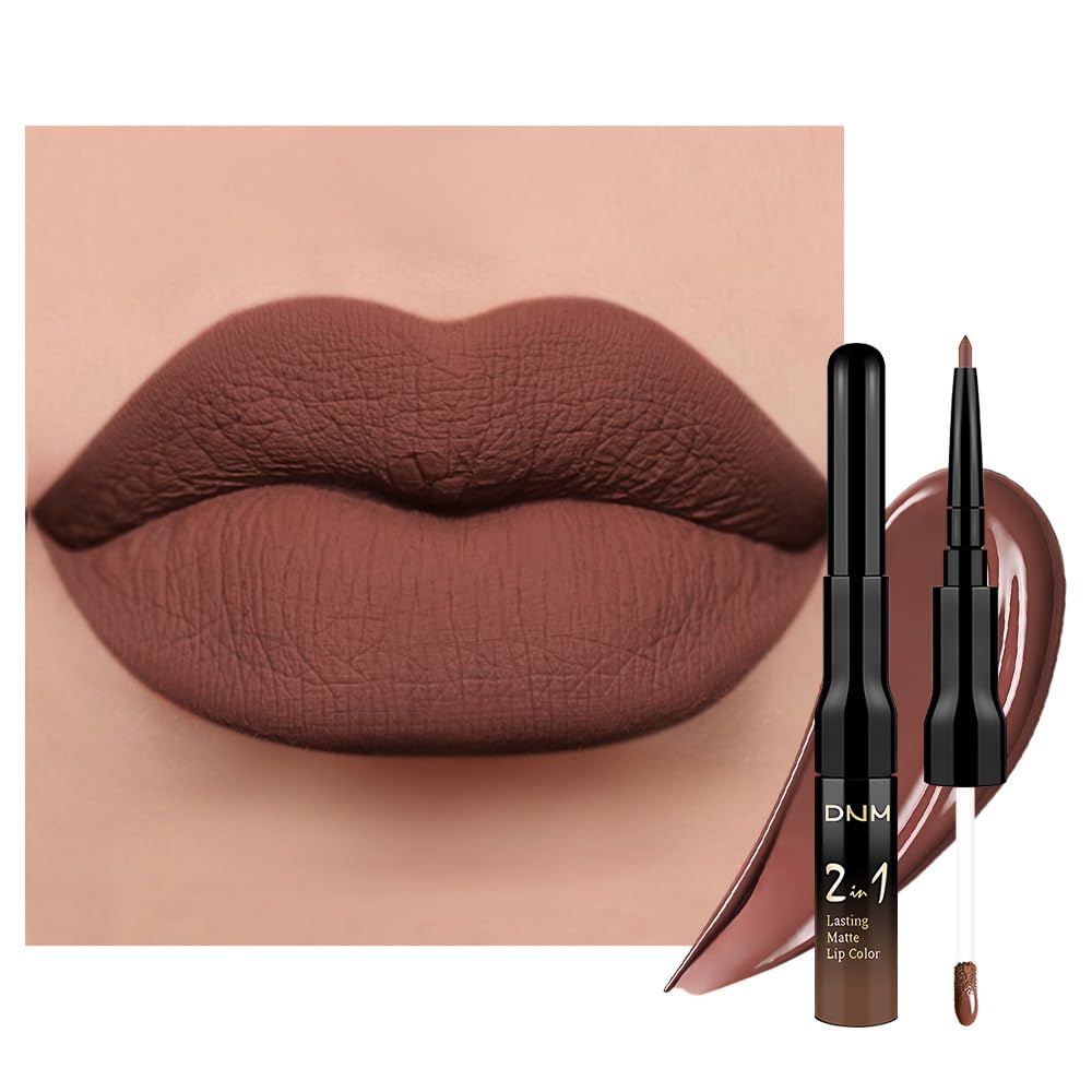 The Kaely 2-in-1 Mauve Metallic Lip & Liner: Arctic Shimmer Edition