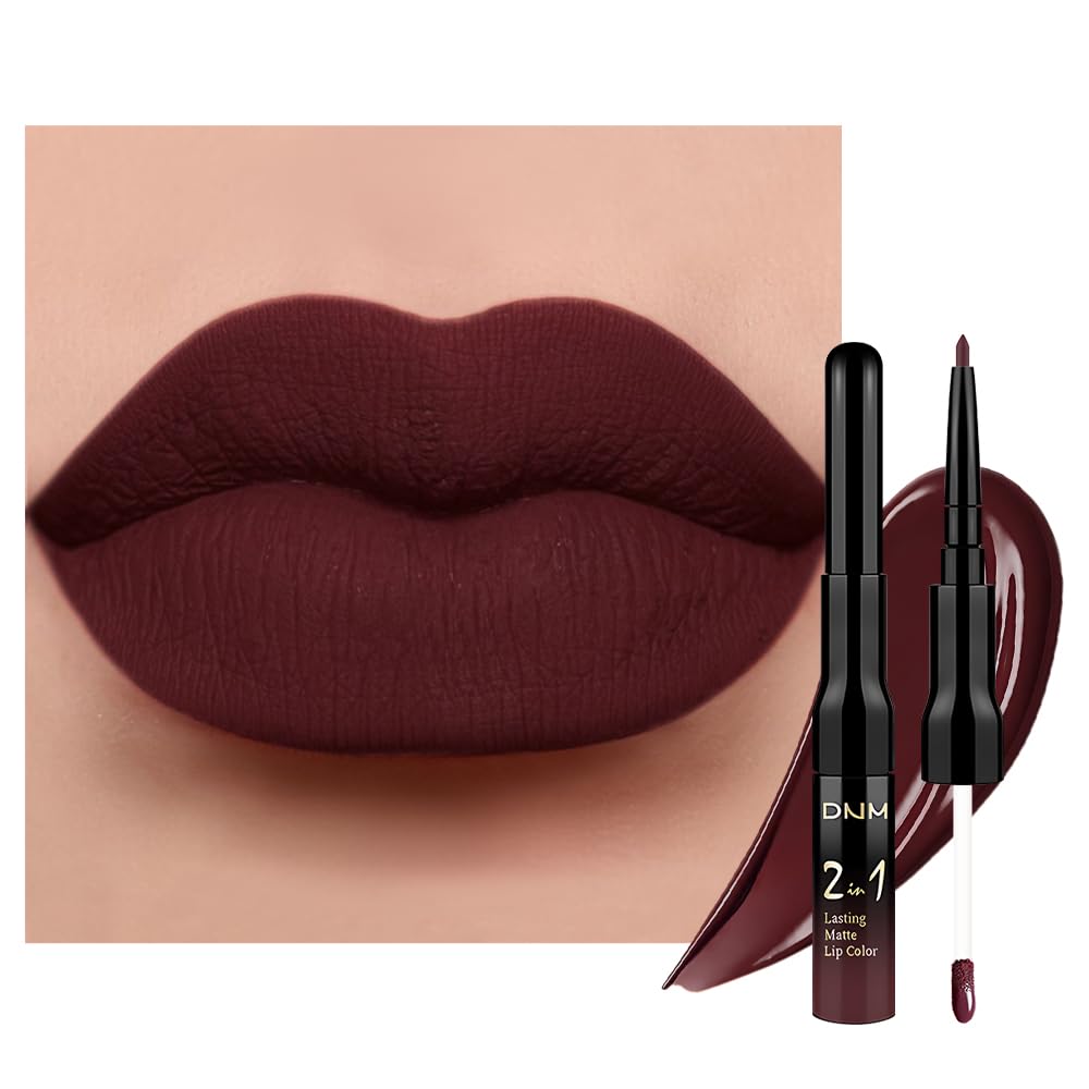 The Kaely 2-in-1 Mauve Metallic Lip & Liner: Arctic Shimmer Edition