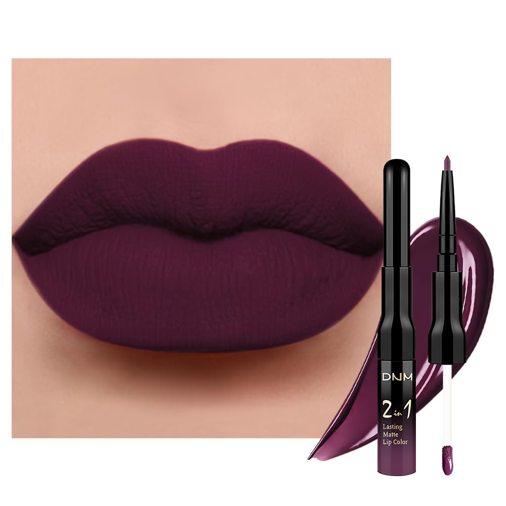 The Kaely 2-in-1 Mauve Metallic Lip & Liner: Arctic Shimmer Edition