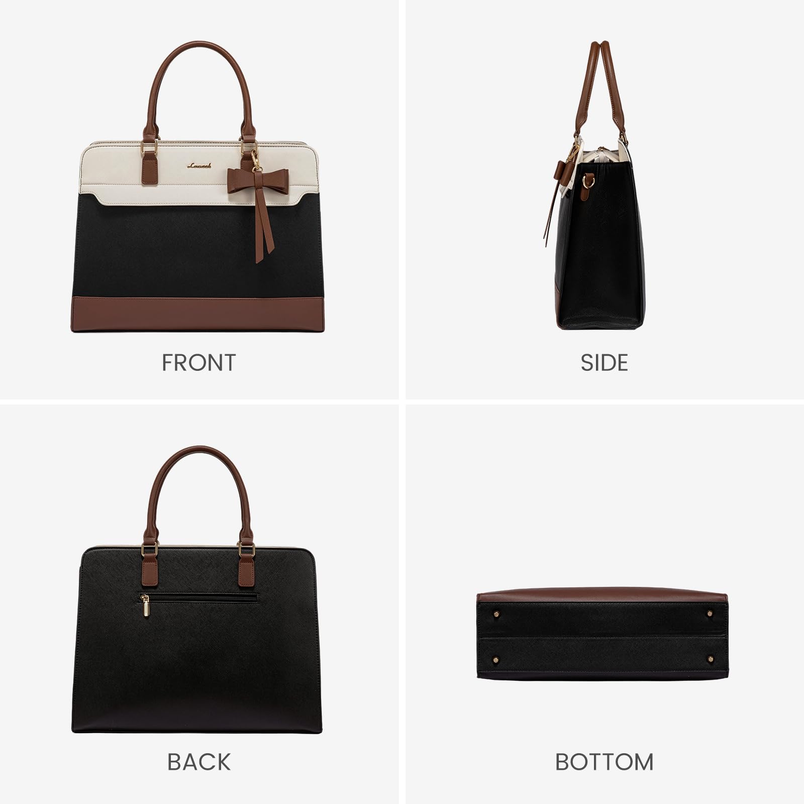 The Aura Executive Grand Tote – 15.6" Laptop & Travel Companion