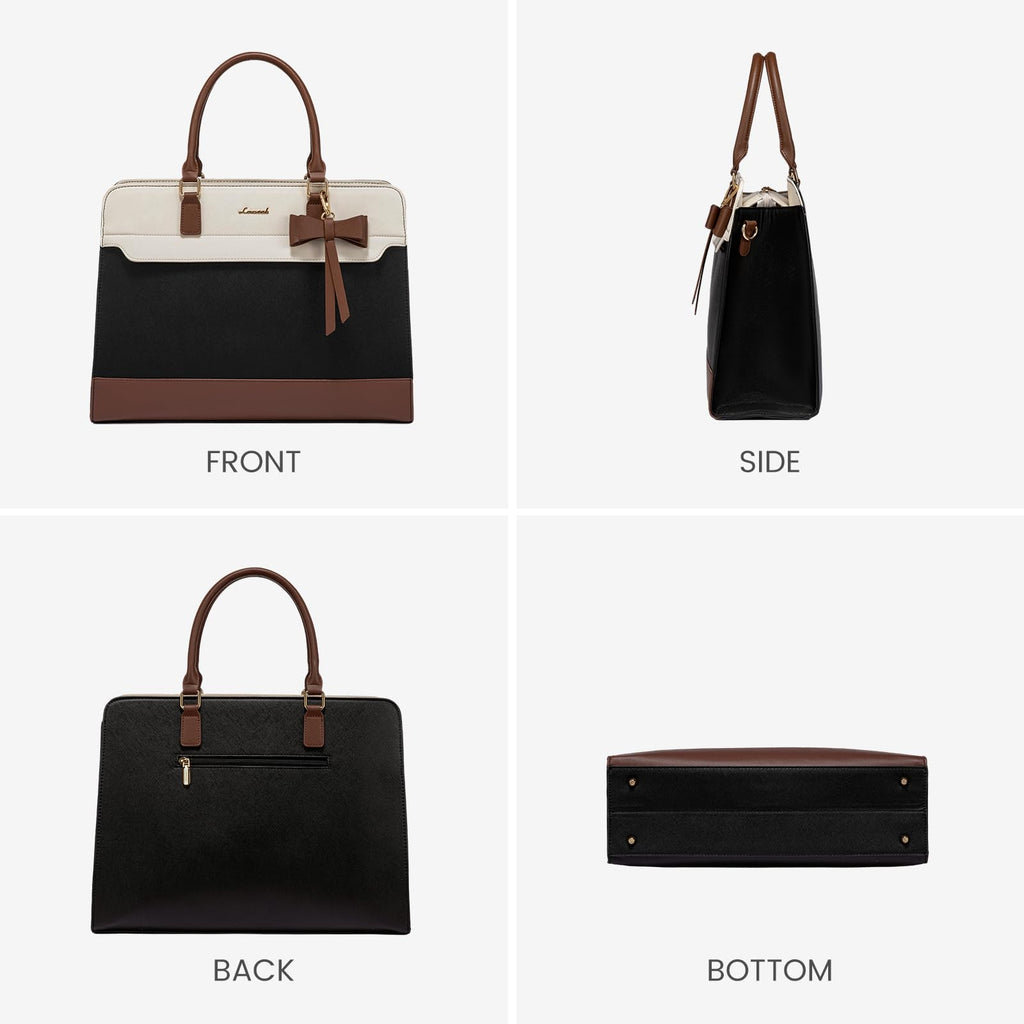 The Aura Executive Grand Tote – 15.6" Laptop & Travel Companion