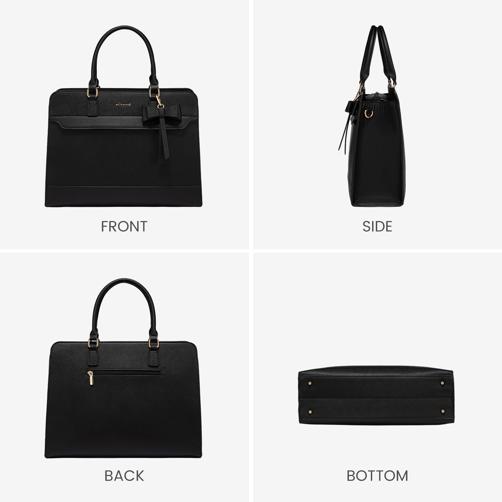 The Aura Executive Grand Tote – 15.6" Laptop & Travel Companion