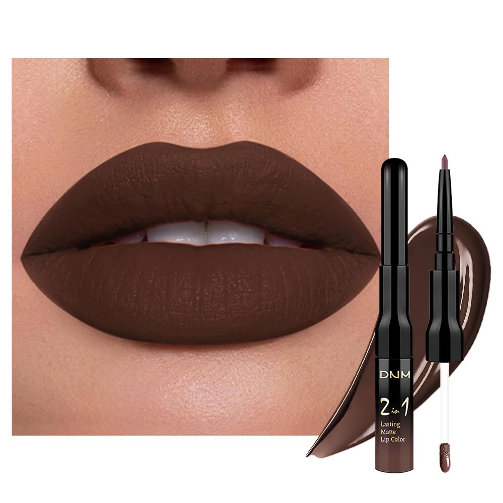 The Kaely 2-in-1 Mauve Metallic Lip & Liner: Arctic Shimmer Edition