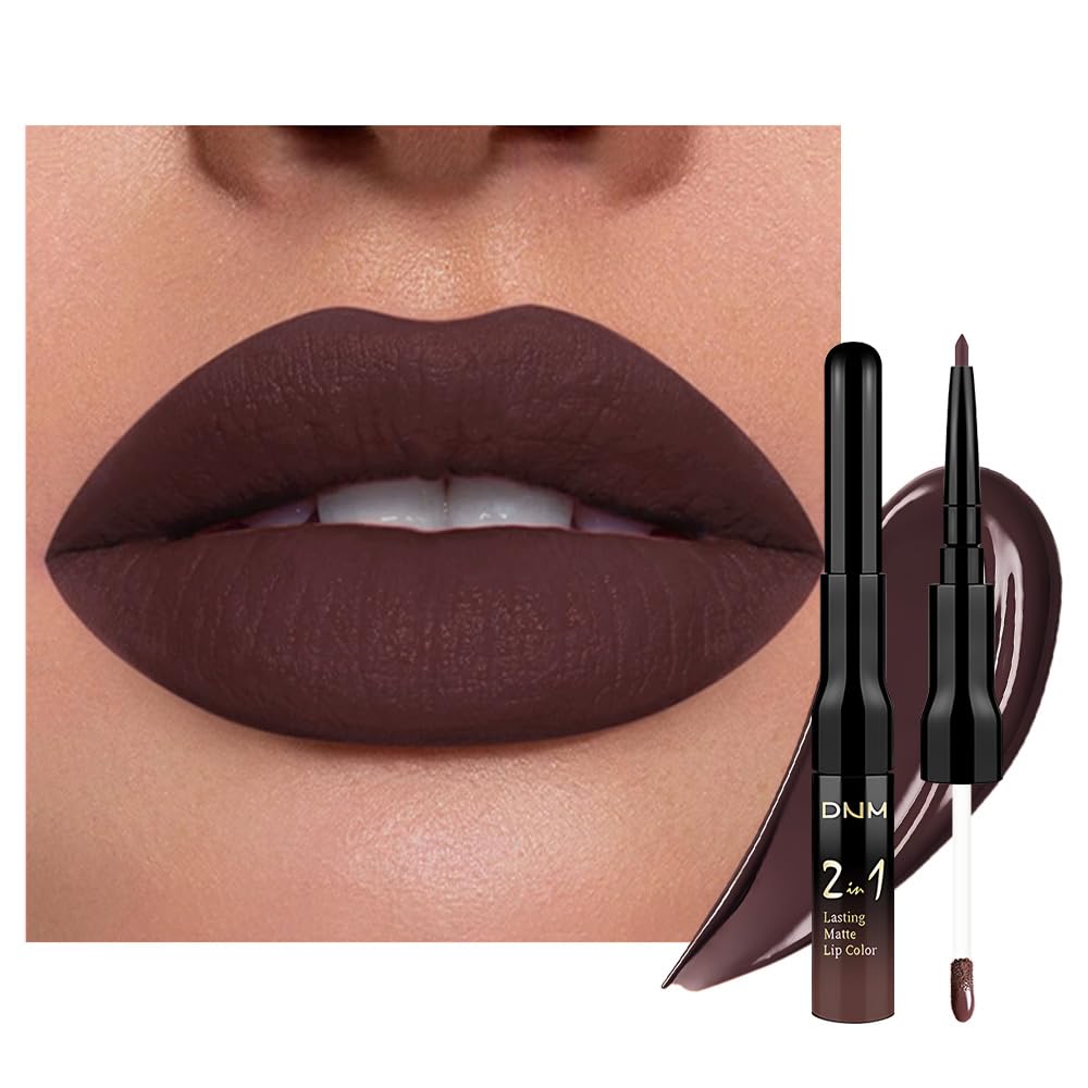 The Kaely 2-in-1 Mauve Metallic Lip & Liner: Arctic Shimmer Edition