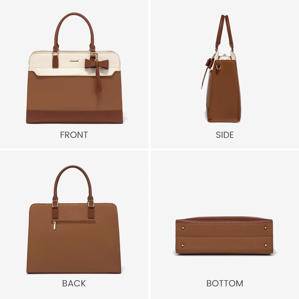 The Aura Executive Grand Tote – 15.6" Laptop & Travel Companion