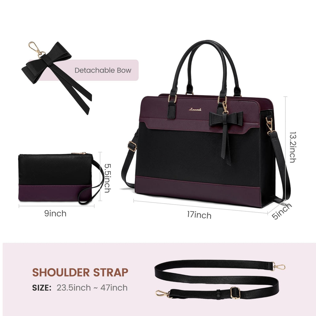 The Aura Executive Grand Tote – 15.6" Laptop & Travel Companion