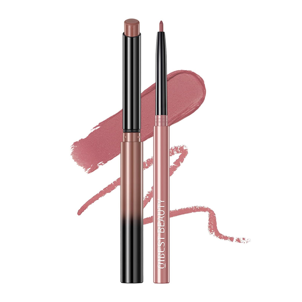 The Aurora Lip Collection by QiBest: 8-Piece Matte & Plumping Set