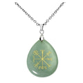 The Nordic Compass: Amethyst Guardian Necklace