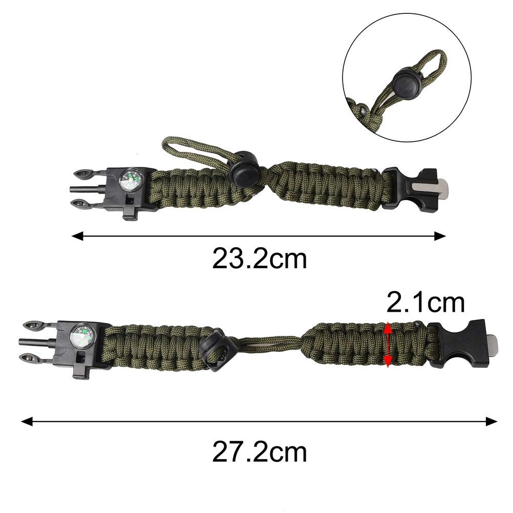 The Northern Guardian: Adventure Survival Bracelet