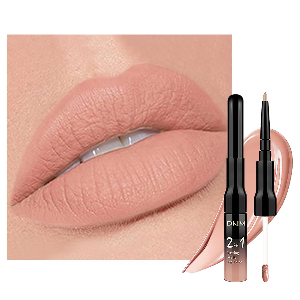The Kaely 2-in-1 Mauve Metallic Lip & Liner: Arctic Shimmer Edition