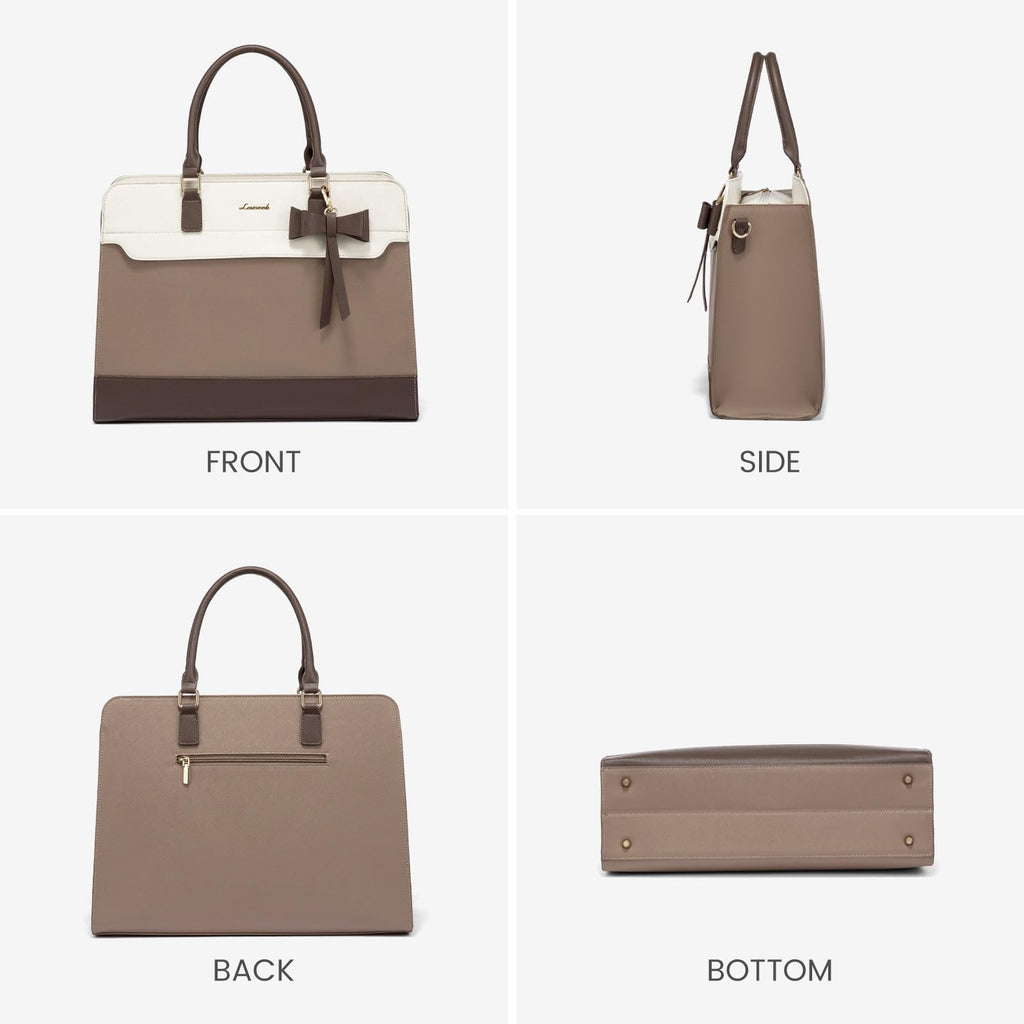 The Aura Executive Grand Tote – 15.6" Laptop & Travel Companion