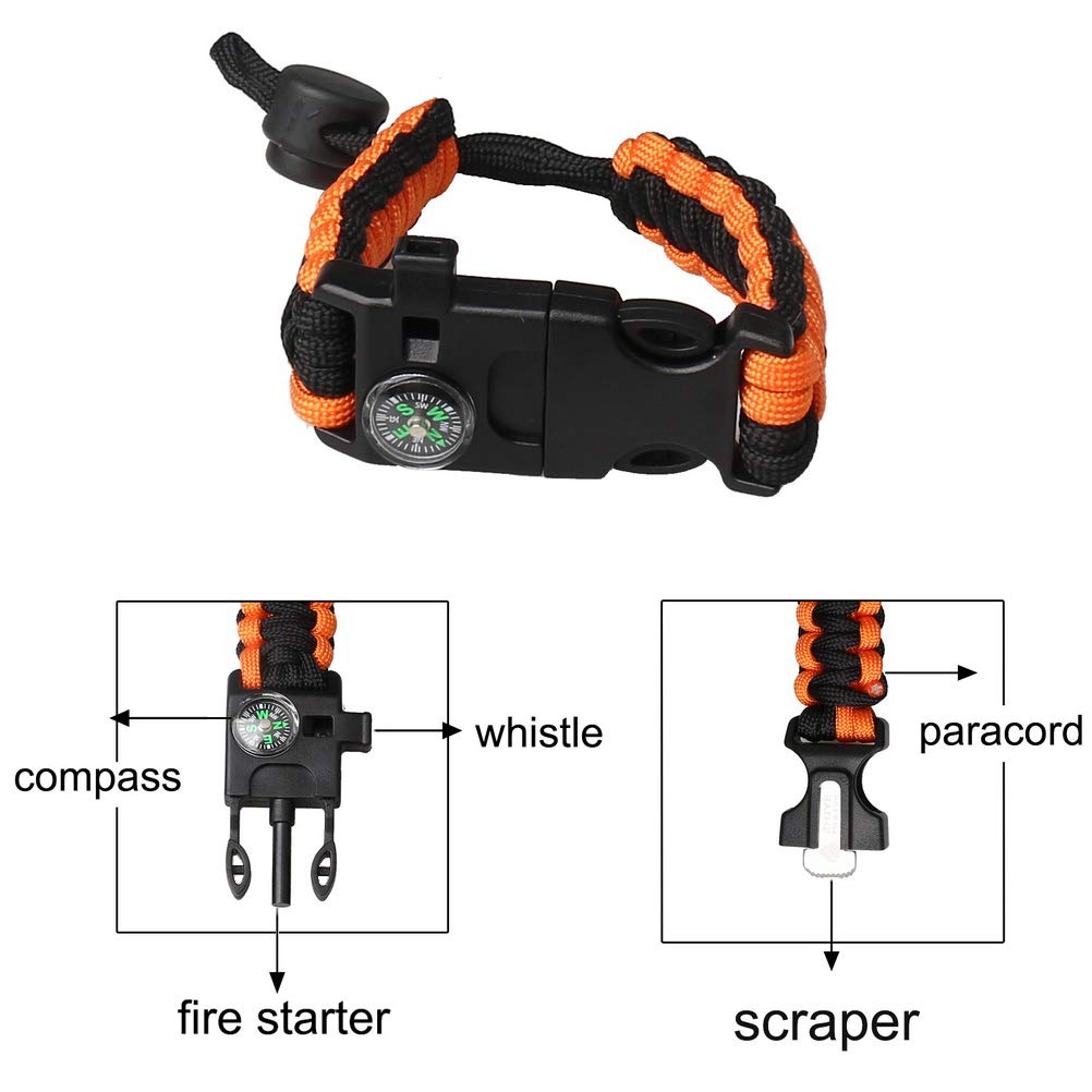 The Northern Guardian: Adventure Survival Bracelet