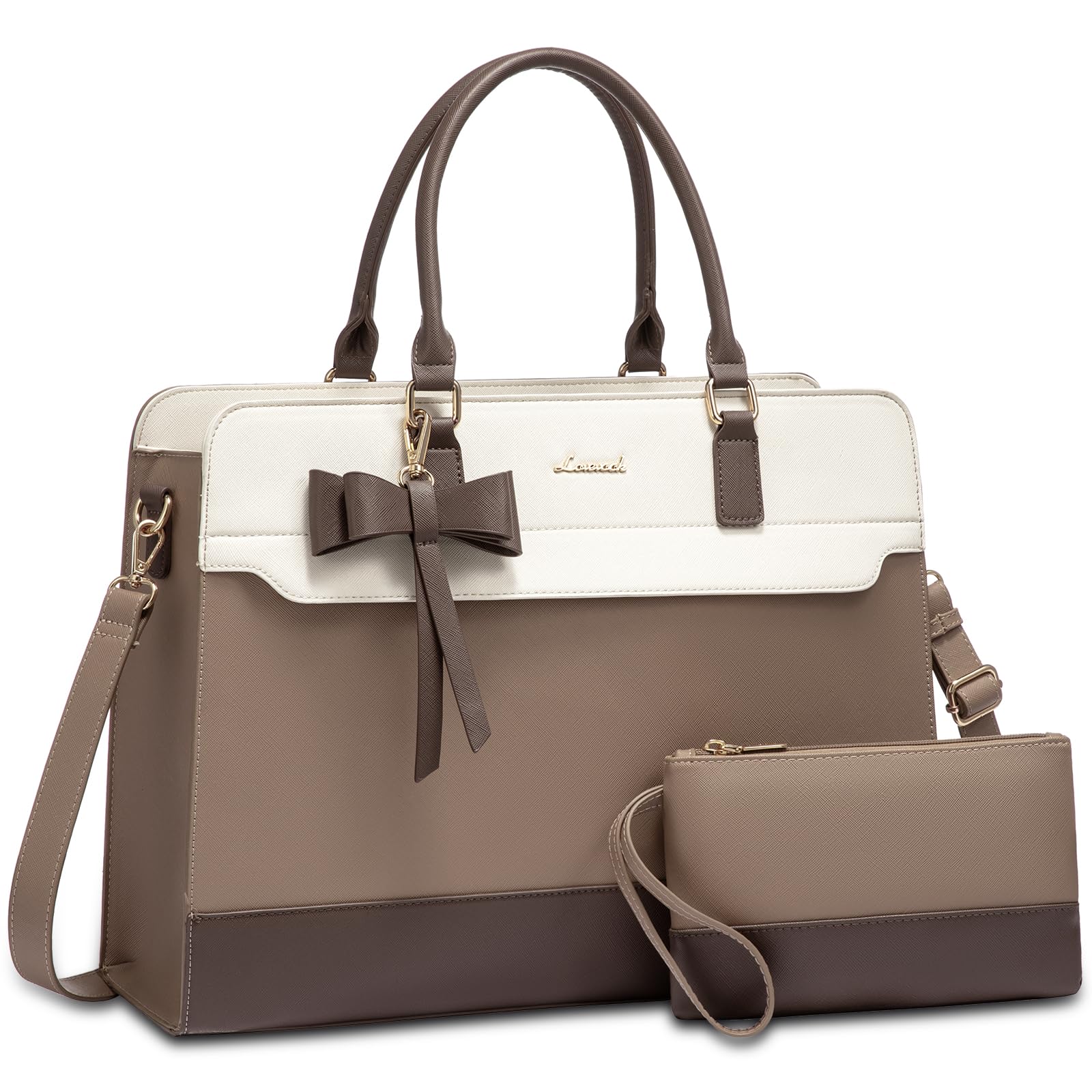 The Aura Executive Grand Tote – 15.6" Laptop & Travel Companion