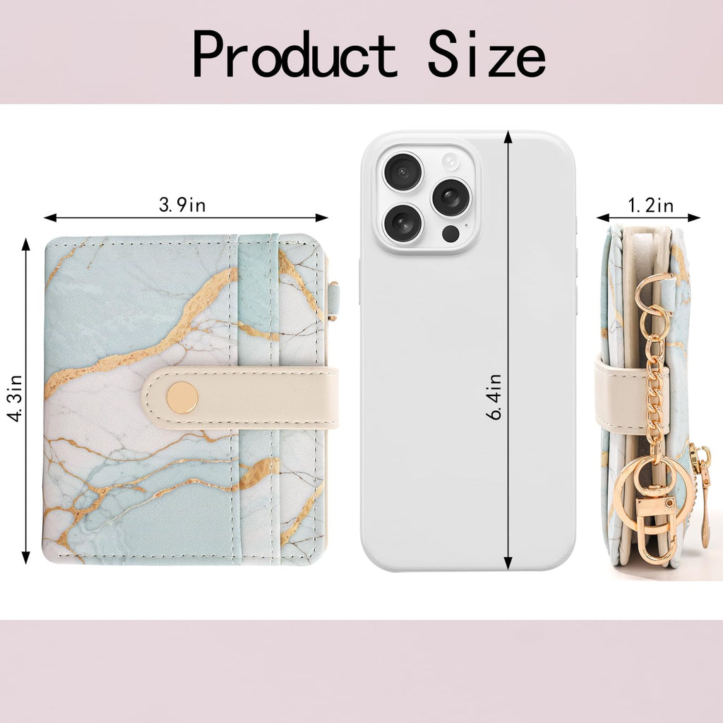The Aurora Floral Shield: Premium RFID-Protected Leather Wallet