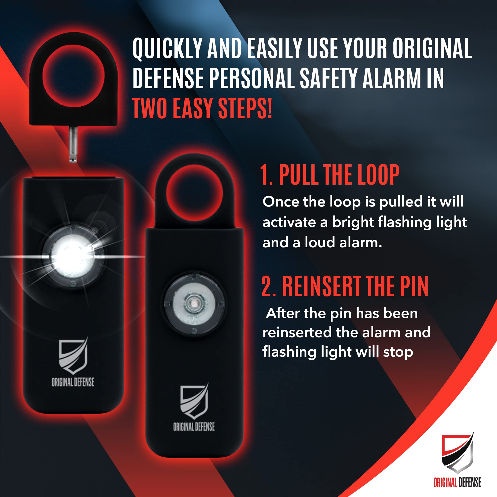 The Aura Siren – High-Intensity Personal Safety Alarm