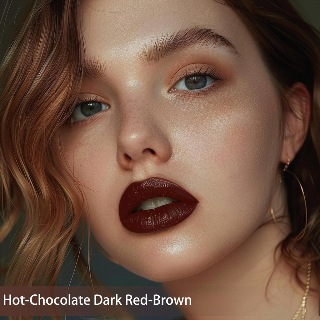 The Aurora Lip Collection by QiBest: 8-Piece Matte & Plumping Set