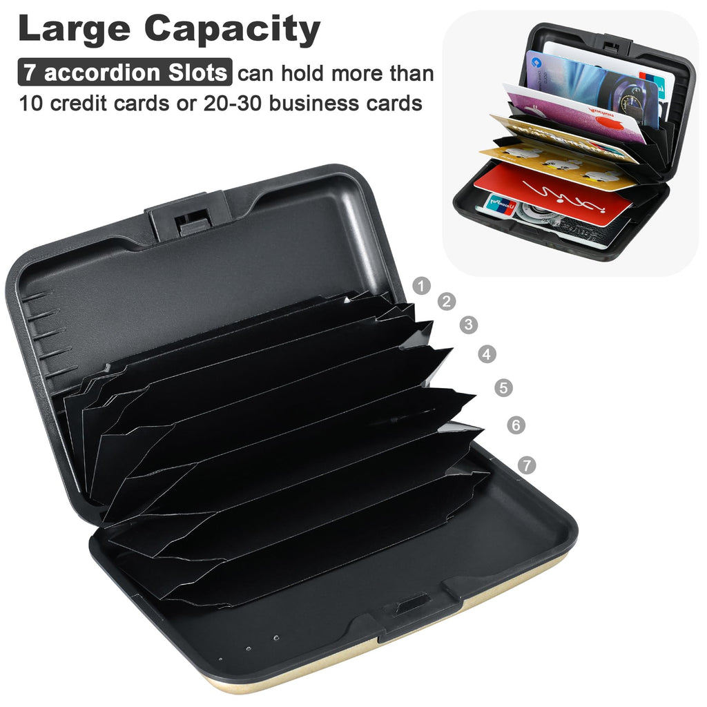 The Blossom Shield: RFID Aluminum Security Wallet