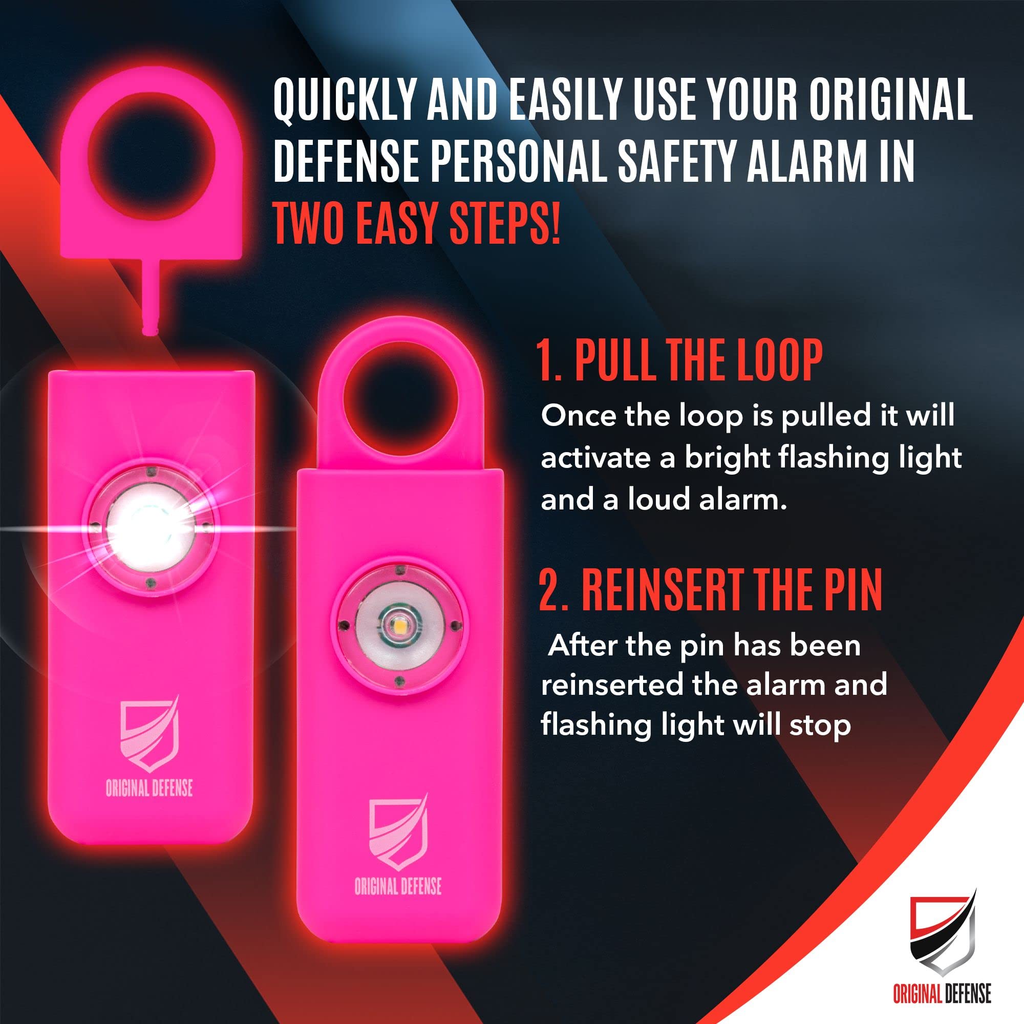The Aura Siren – High-Intensity Personal Safety Alarm