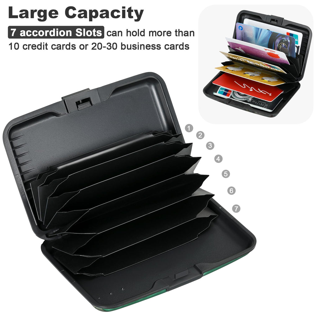 The Blossom Shield: RFID Aluminum Security Wallet