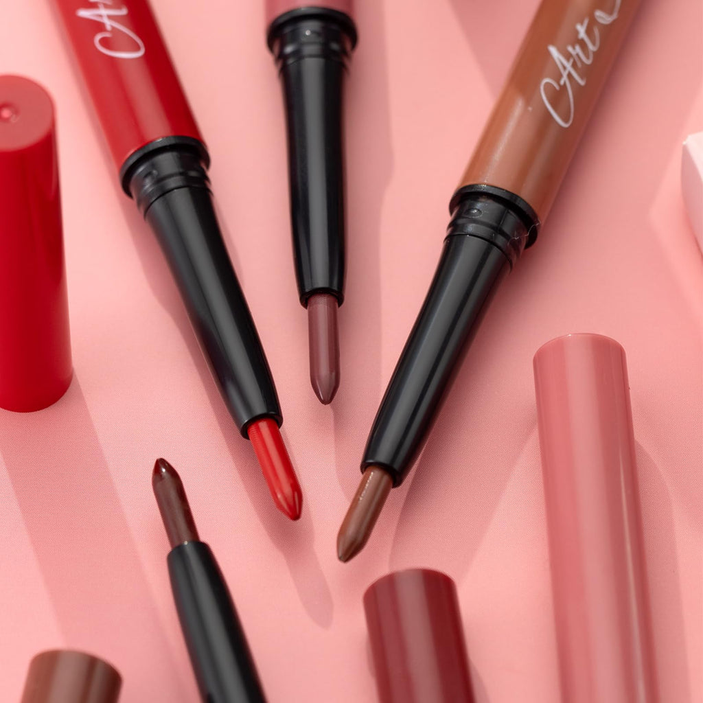 The Aurora Lip Collection by QiBest: 8-Piece Matte & Plumping Set