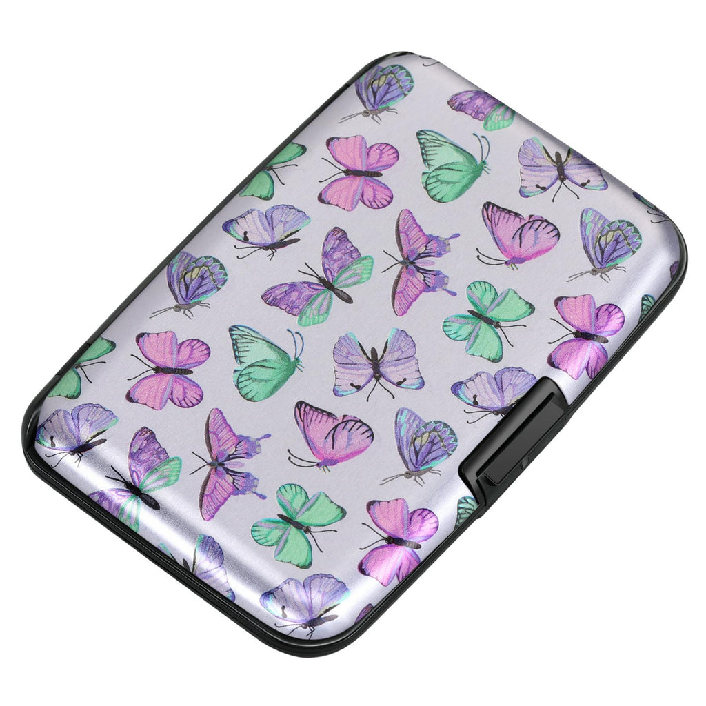 The Blossom Shield: RFID Aluminum Security Wallet