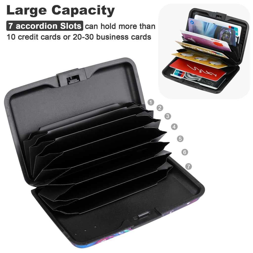 The Blossom Shield: RFID Aluminum Security Wallet