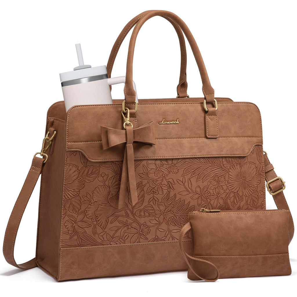 The Aura Executive Grand Tote – 15.6" Laptop & Travel Companion