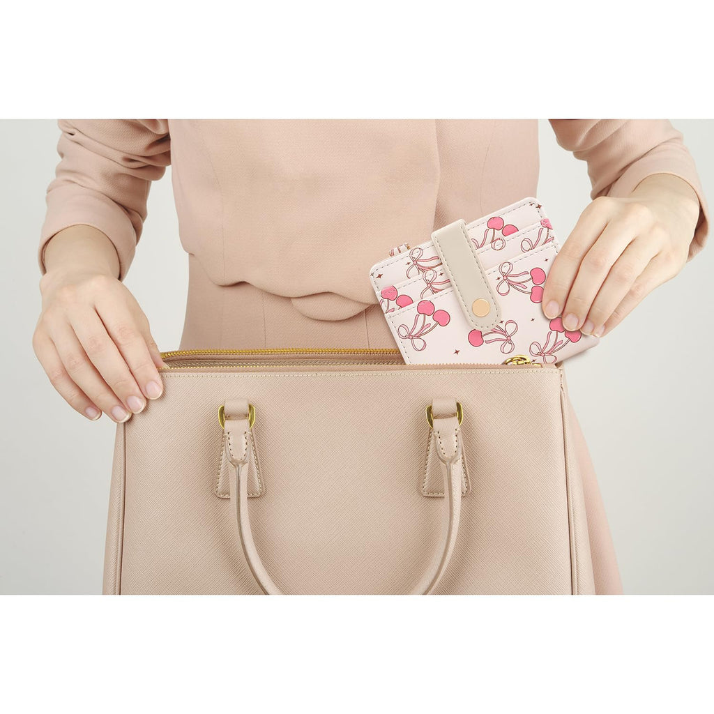 The Aurora Floral Shield: Premium RFID-Protected Leather Wallet