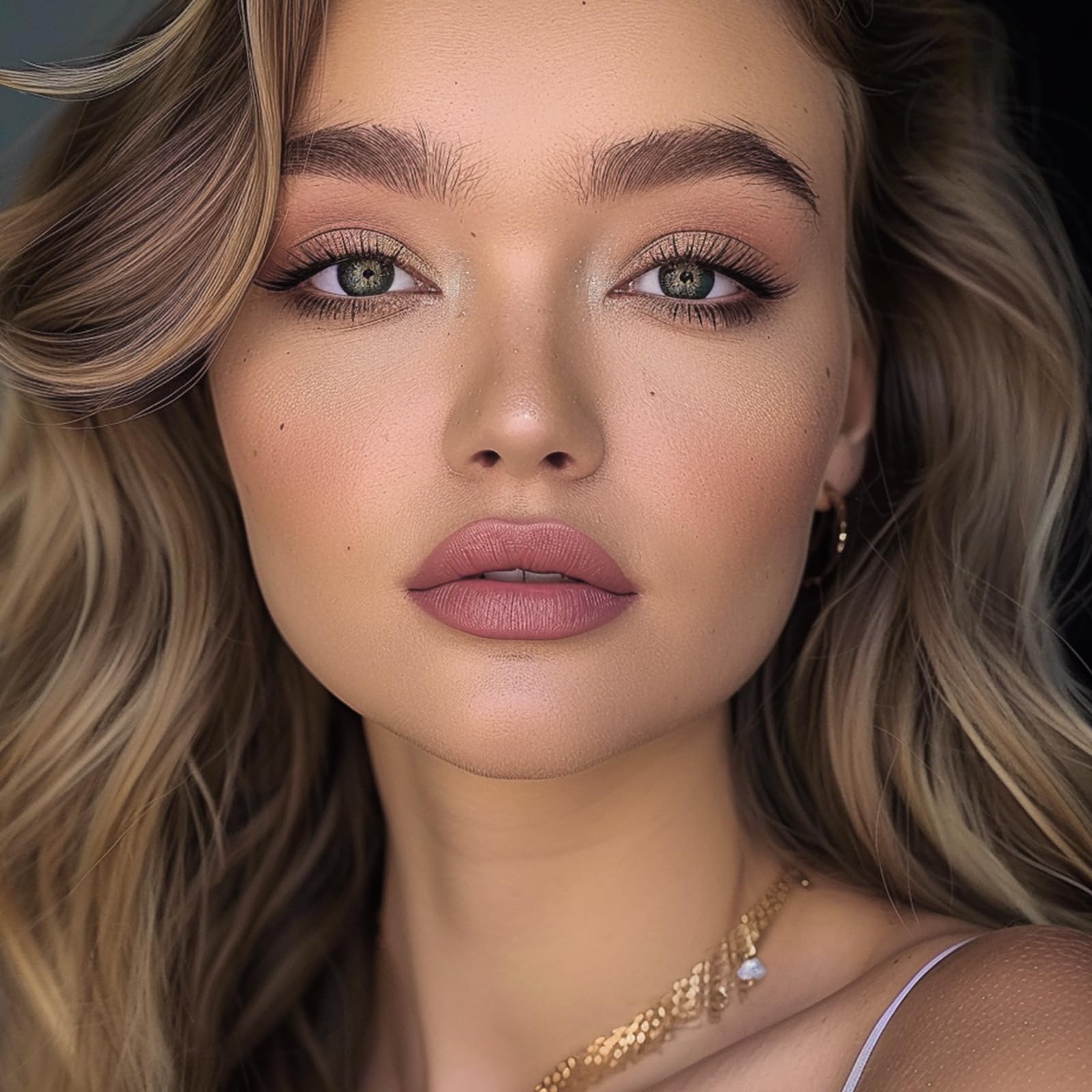 The Aurora Lip Collection by QiBest: 8-Piece Matte & Plumping Set