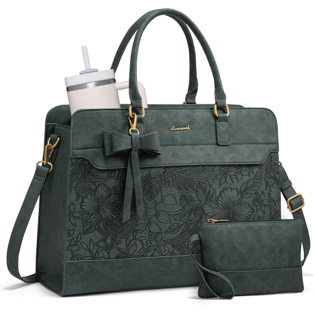 The Aura Executive Grand Tote – 15.6" Laptop & Travel Companion