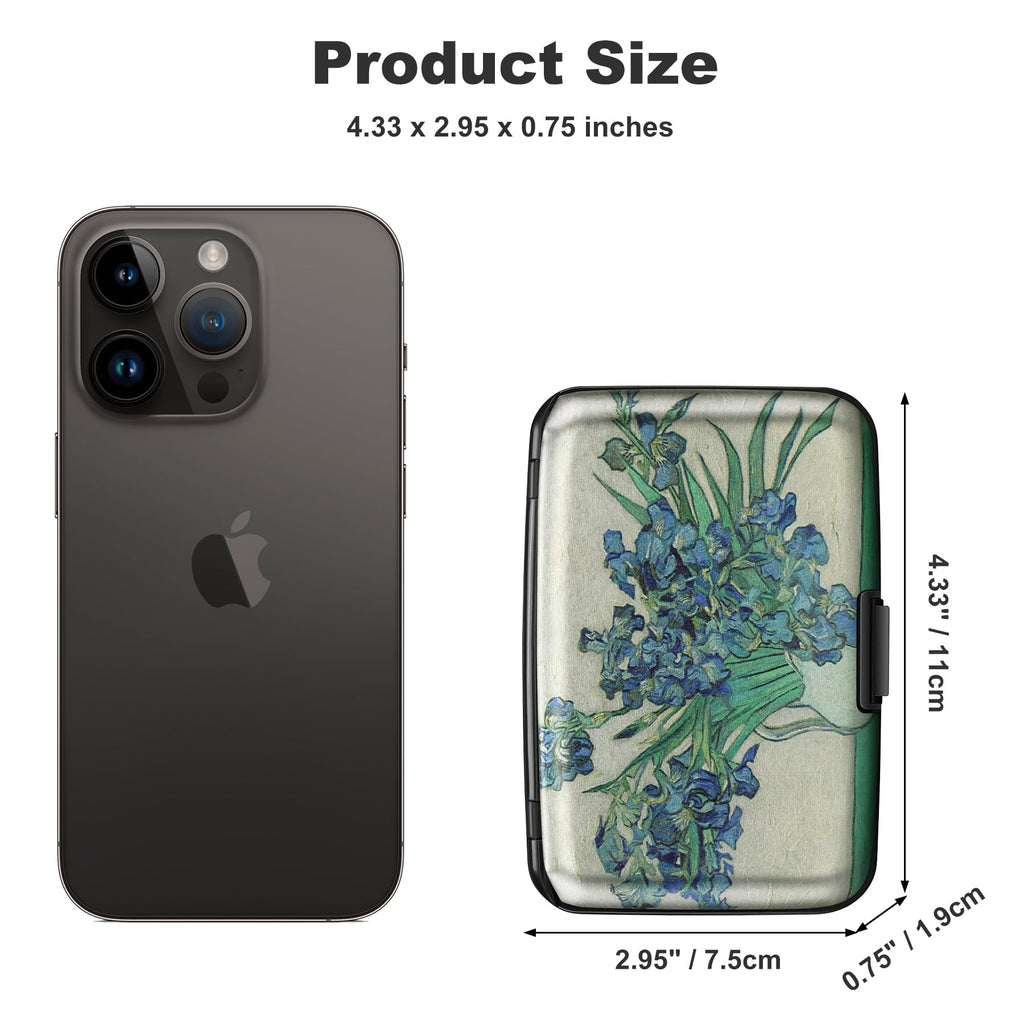 The Blossom Shield: RFID Aluminum Security Wallet