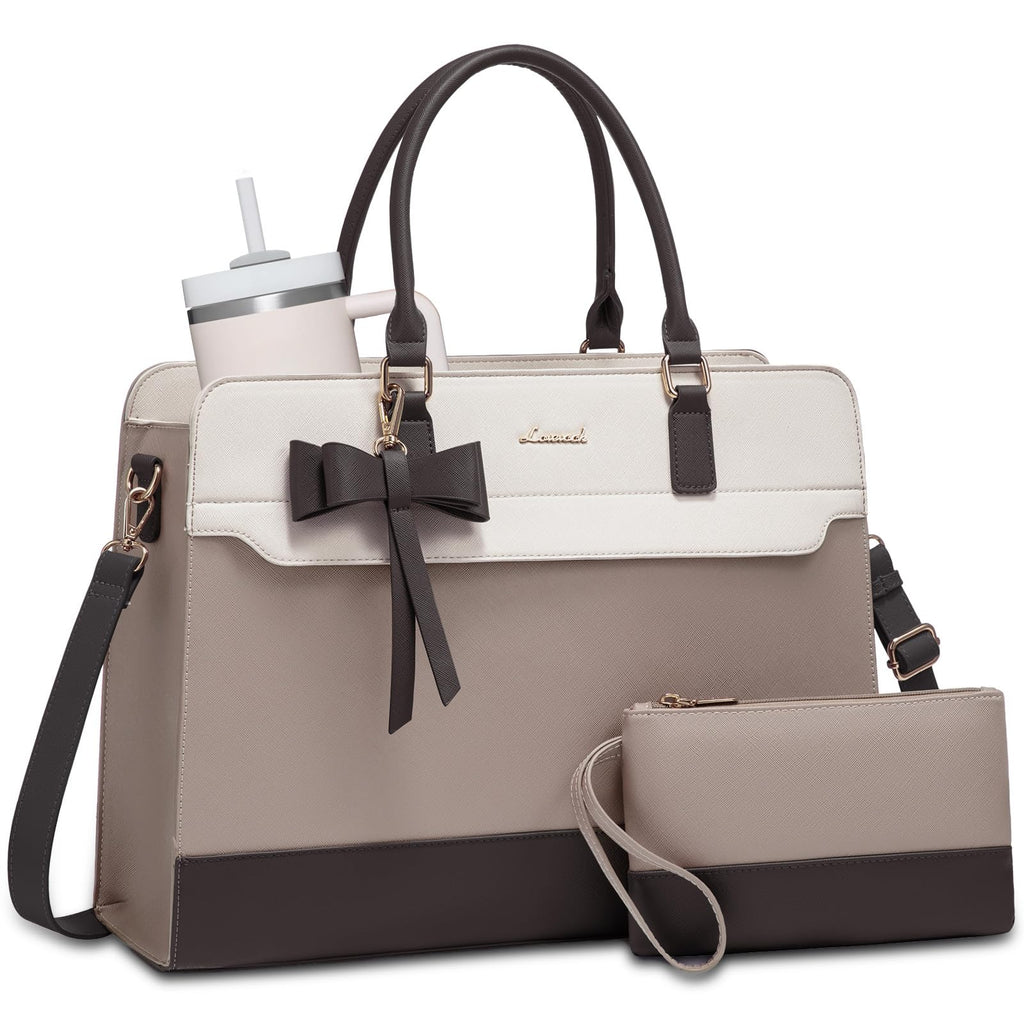 The Aura Executive Grand Tote – 15.6" Laptop & Travel Companion