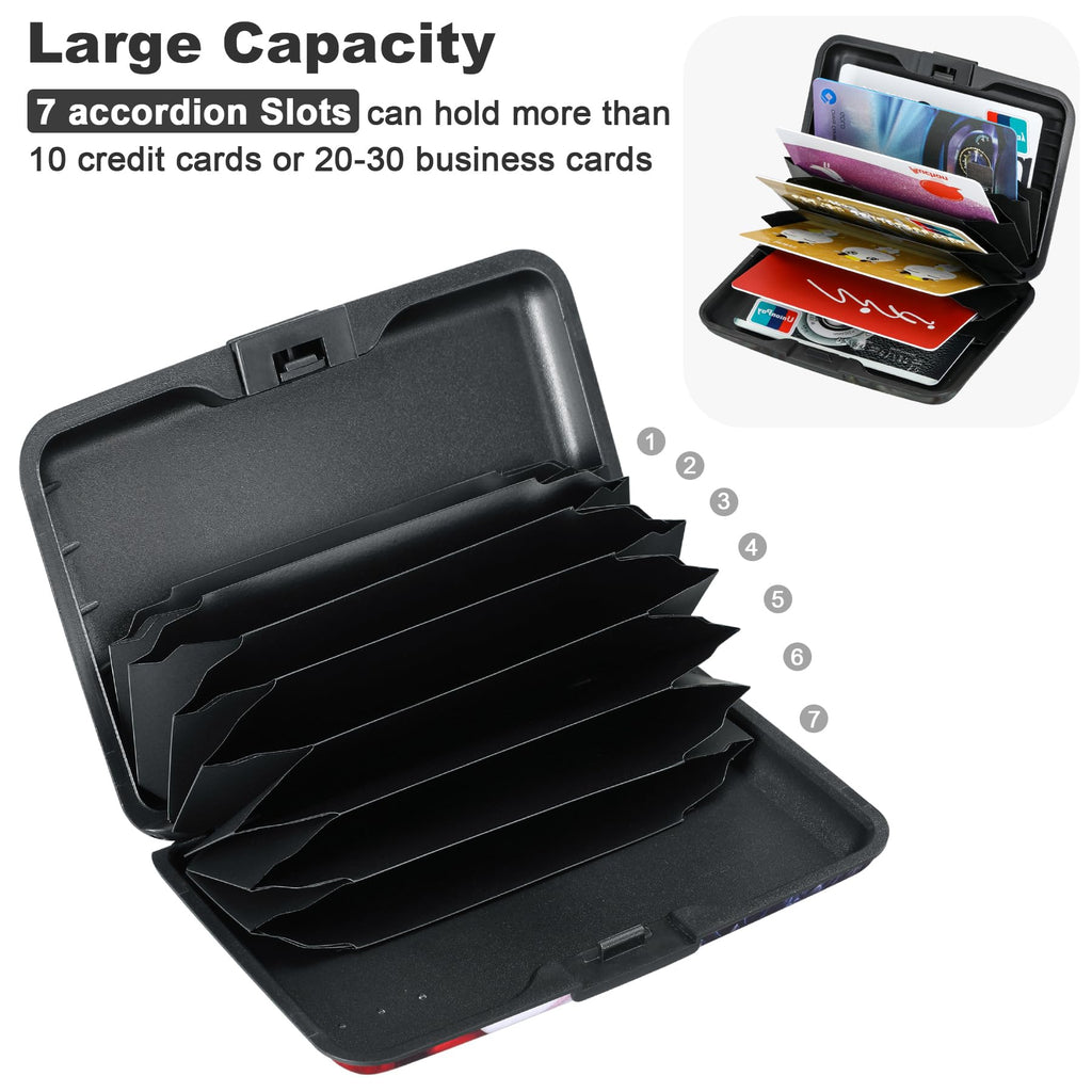 The Blossom Shield: RFID Aluminum Security Wallet