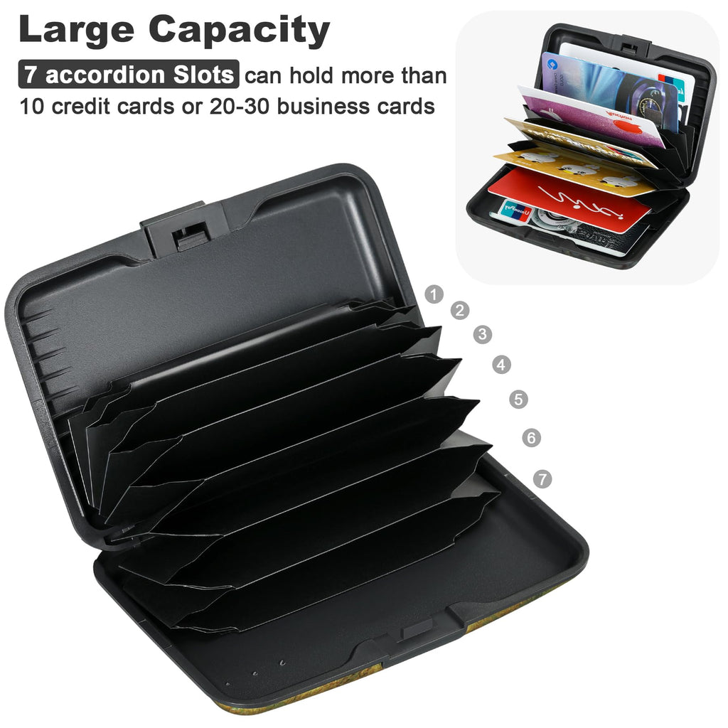 The Blossom Shield: RFID Aluminum Security Wallet