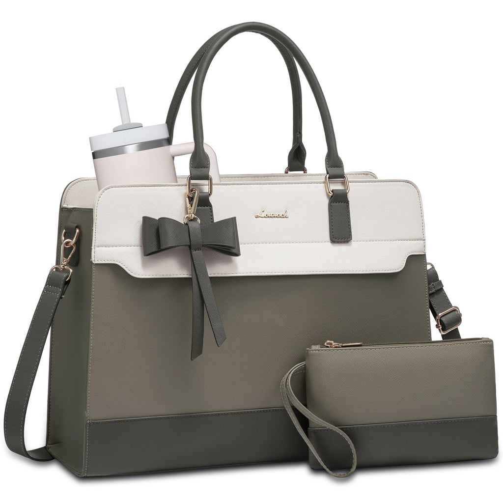 The Aura Executive Grand Tote – 15.6" Laptop & Travel Companion