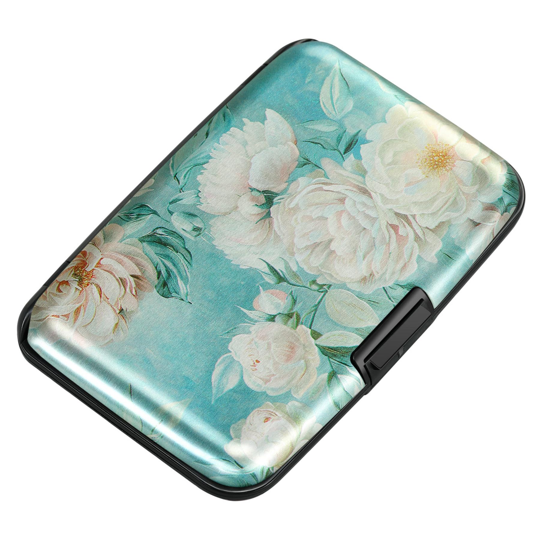 The Blossom Shield: RFID Aluminum Security Wallet