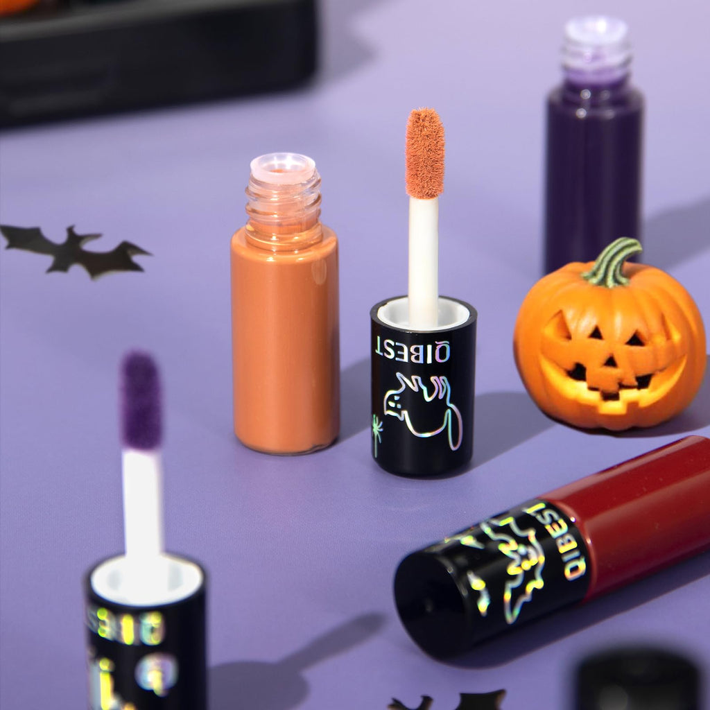 The Aurora Lip Collection by QiBest: 8-Piece Matte & Plumping Set