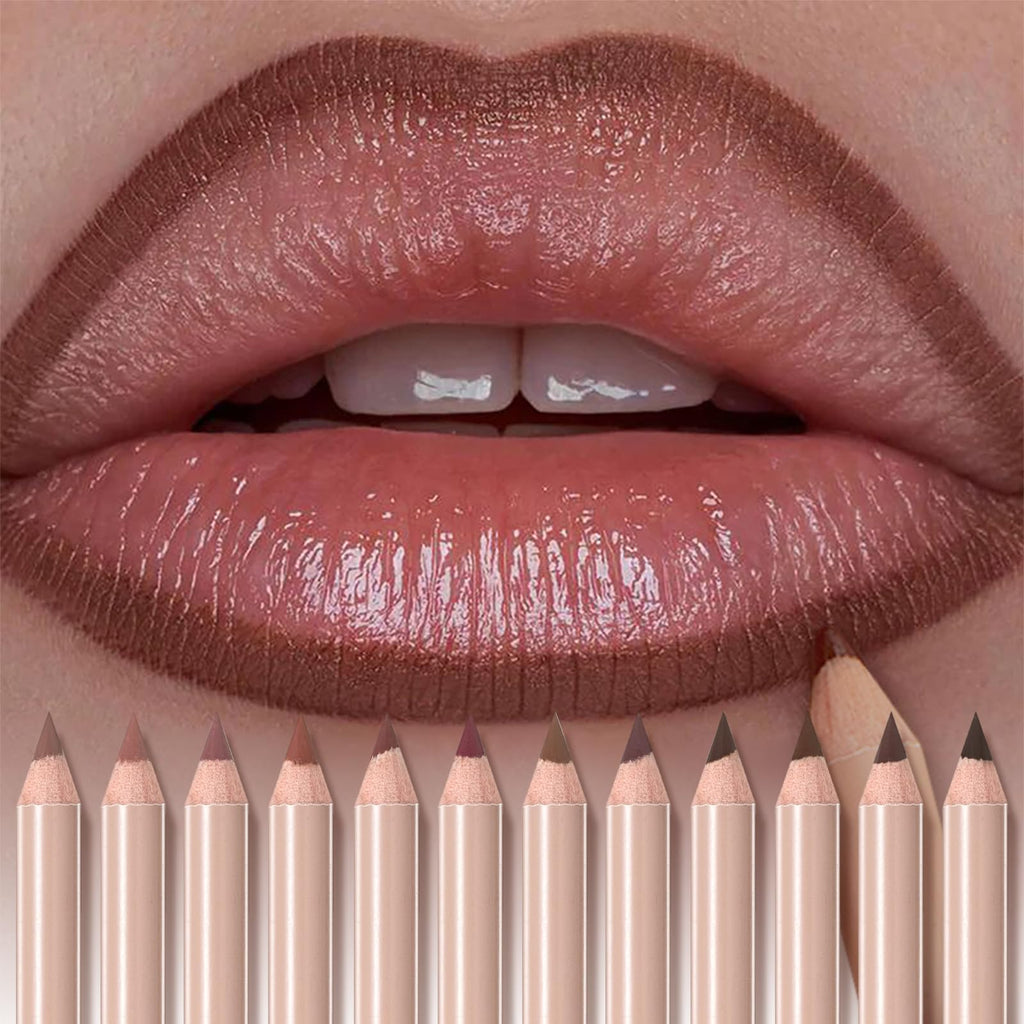 The Aurora Lip Collection by QiBest: 8-Piece Matte & Plumping Set