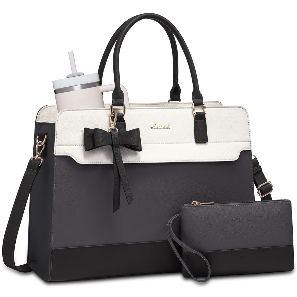 The Aura Executive Grand Tote – 15.6" Laptop & Travel Companion