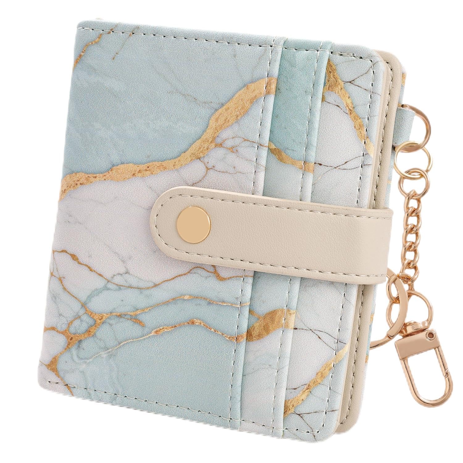 The Aurora Floral Shield: Premium RFID-Protected Leather Wallet