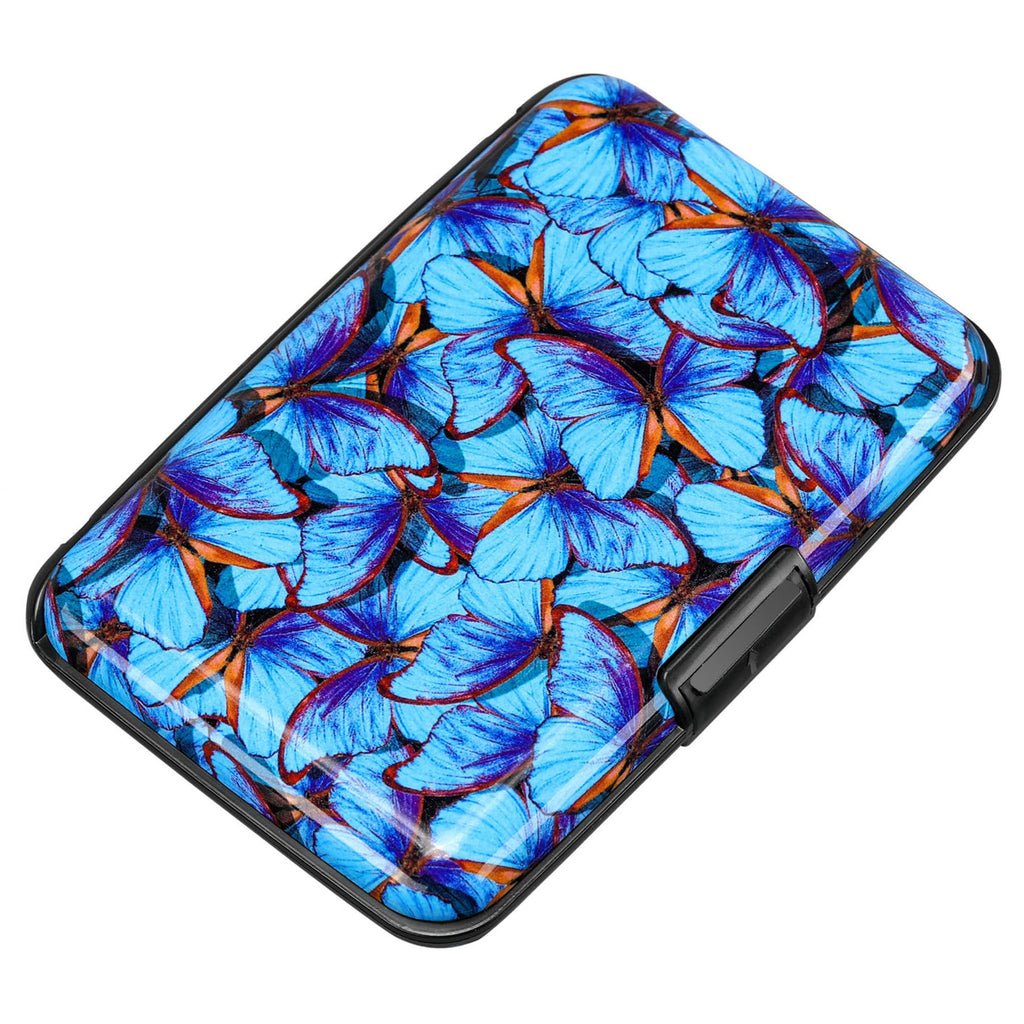 The Blossom Shield: RFID Aluminum Security Wallet