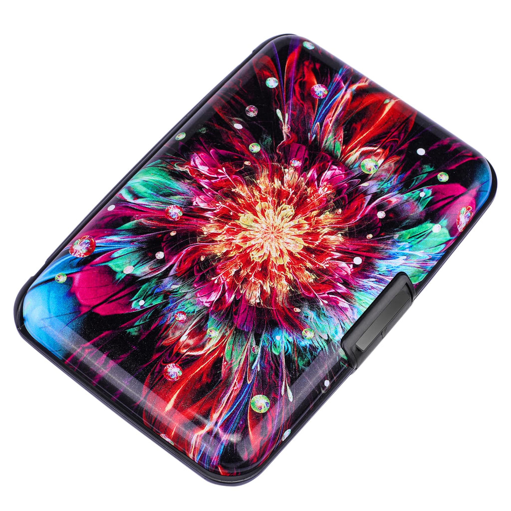 The Blossom Shield: RFID Aluminum Security Wallet