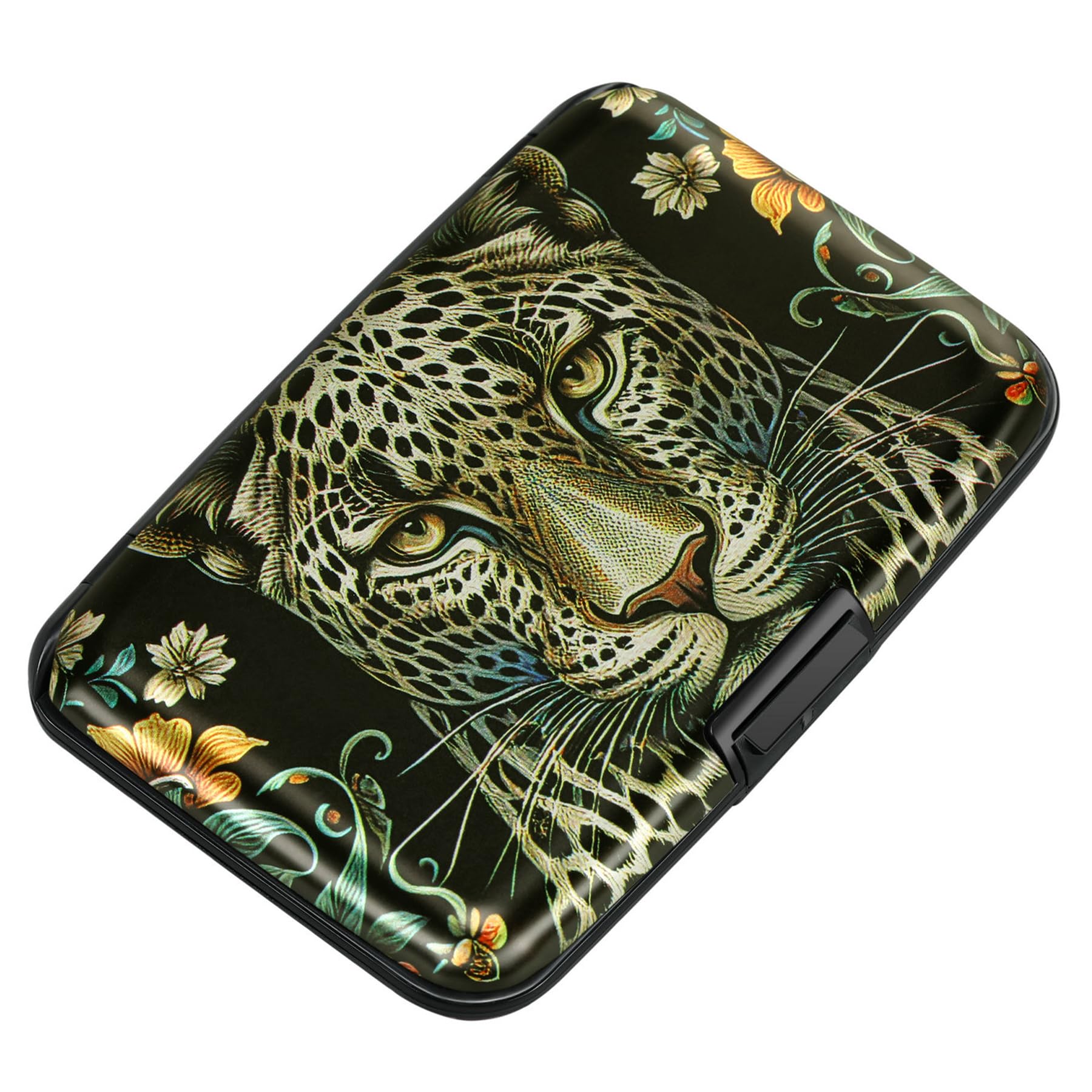 The Blossom Shield: RFID Aluminum Security Wallet