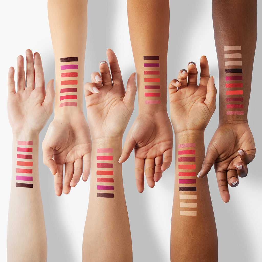 The Aurora Lip Collection by QiBest: 8-Piece Matte & Plumping Set
