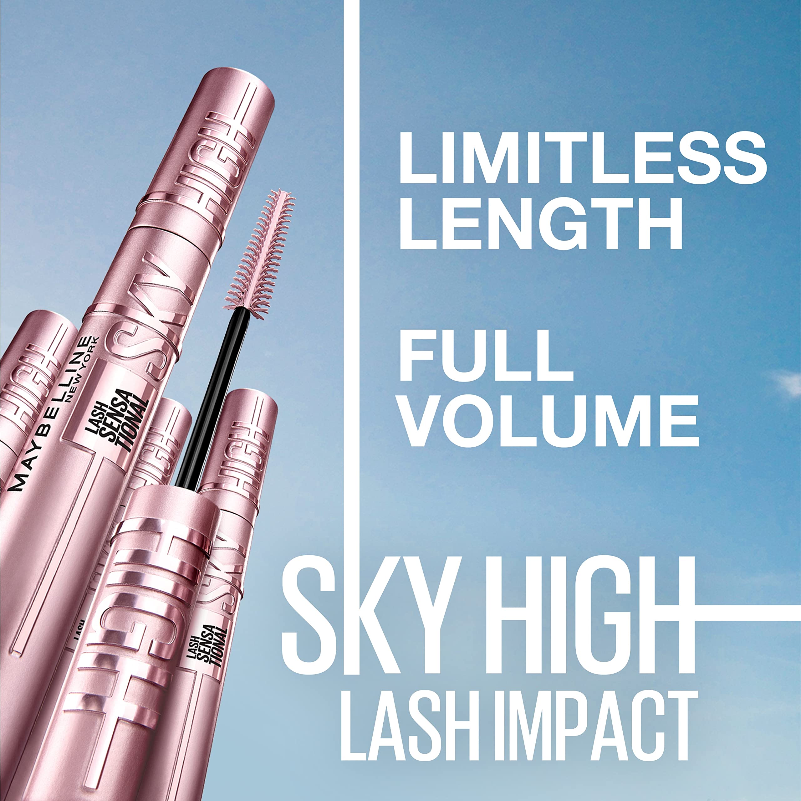 Aura x Maybelline Sky High – Limitless Length & Volume Mascara