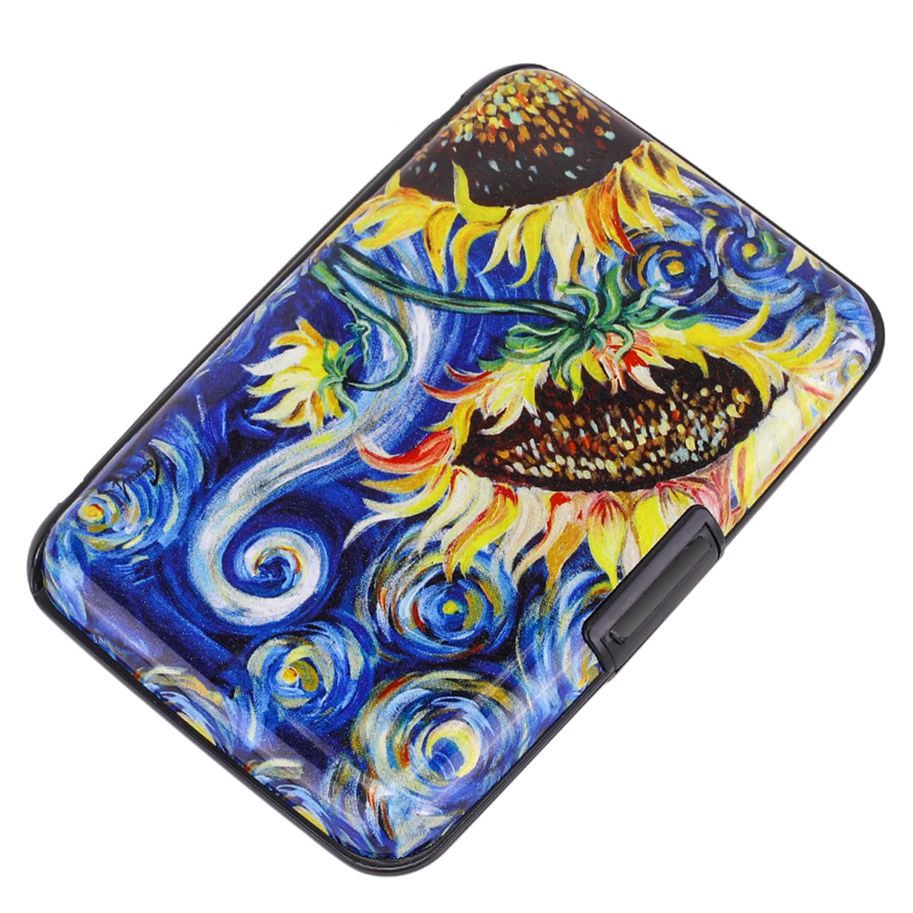 The Blossom Shield: RFID Aluminum Security Wallet