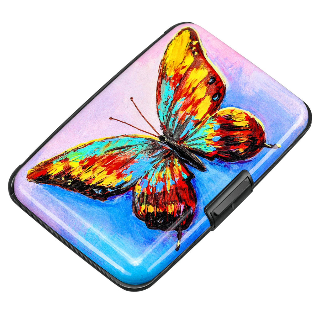 The Blossom Shield: RFID Aluminum Security Wallet