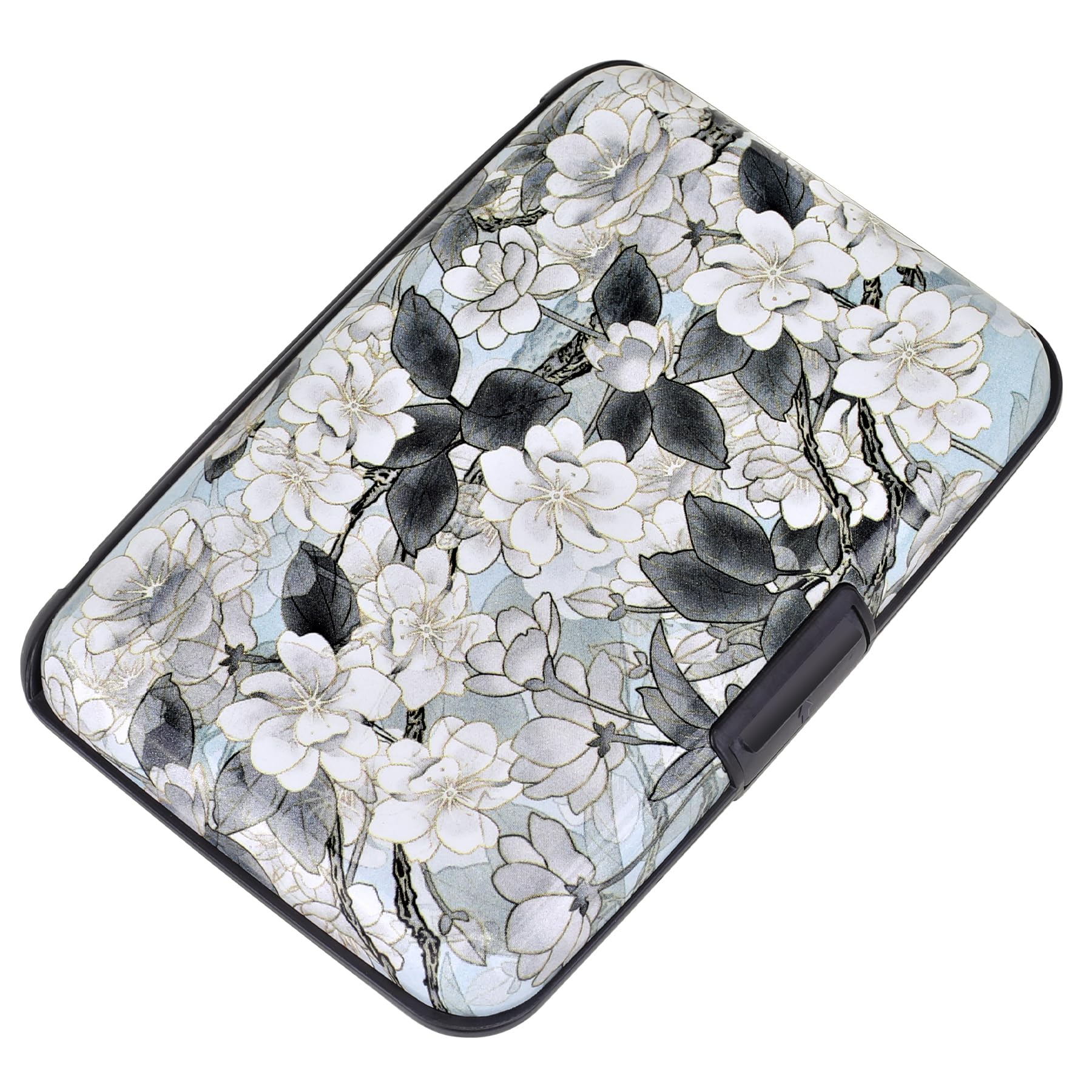 The Blossom Shield: RFID Aluminum Security Wallet